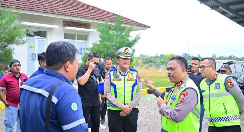Pastikan Kesiapan Arus Mudik Lebaran 2026, Kakorlantas Polri Bersama Kapolda Jambi Tinjau Tol Bayung Lencir–Tempino